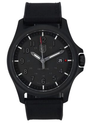 Luminox Atacama Field Urban Adventure Rubber Strap Black Dial Quartz XL.1961 100M Men's Watch