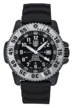 Luminox MIL-SPEC Rubber And Nylon Strap Black Dial Quartz Diver's XL.3351.1.SET 300M Men's Watch With Extra Strap