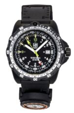 Luminox Recon Nav Spec GMT Rubber Strap Black Dial Quartz Diver's XL.8837.SET 200M Men's Watch