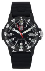 Luminox Leatherback Sea Turtle Silicone Strap Black Dial Quartz XS.0301.L 100M Men's Watch