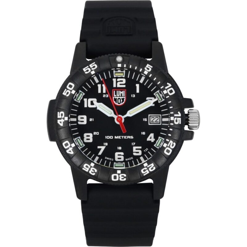 Luminox Leatherback Sea Turtle Silicone Strap Black Dial Quartz XS.0301.L 100M Men's Watch