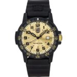 Luminox Sea Turtle Giant Plastic Strap Gold Dial Swiss Quartz Xs.0325.gp 100m Men's Watch