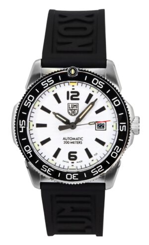Luminox Pacific Diver Midnight Mariner Rubber Strap White Dial Automatic XS.3101.H 200M Men's Watch