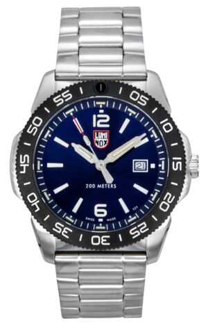 Luminox Pacific Diver Stainless Steel Blue Dial Quartz XS.3123 200M Men's Watch