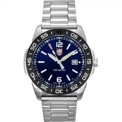 Luminox Pacific Diver Stainless Steel Blue Dial Quartz XS.3123 200M Men's Watch