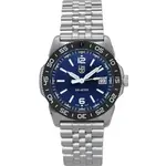 Luminox Pacific Diver Ripple Stainless Steel Blue Dial Quartz Xs.3123m.set.1 200m Men's Watch With Extra Strap