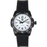 Luminox Pacific Diver Ripple Rubber Strap White Dial Quartz XS.3127M 200M Men's Watch