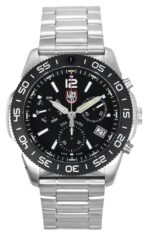 Luminox Pacific Diver Chronograph Stainless Steel Black Dial Quartz XS.3142 200M Men's Watch