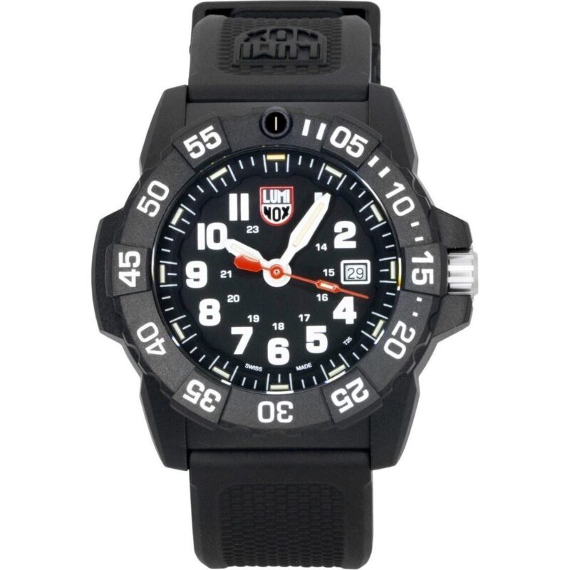 Luminox Navy Seal Rubber Strap Black Dial Quartz Diver's XS.3501.F 200M Men's Watch Luminox Navy Seal Rubber Strap Black Dial Quartz Diver's XS.3501.F 200M Men's Watch
