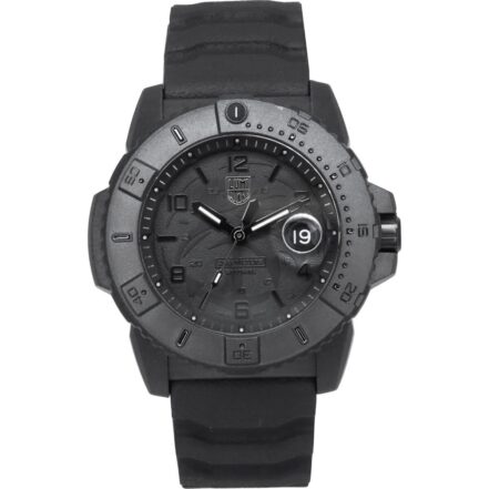 Luminox Navy Seal Foundation Rubber Strap Black Dial Quartz Diver's XS.3601.BO.NSF 200M Men's Watch