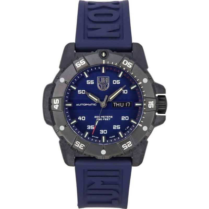 Luminox Master Carbon SEAL Rubber Strap Blue Dial Swiss Automatic Diver's XS.3863 200M Men's Watch Luminox Master Carbon SEAL Rubber Strap Blue Dial Swiss Automatic Diver's XS.3863 200M Men's Watch