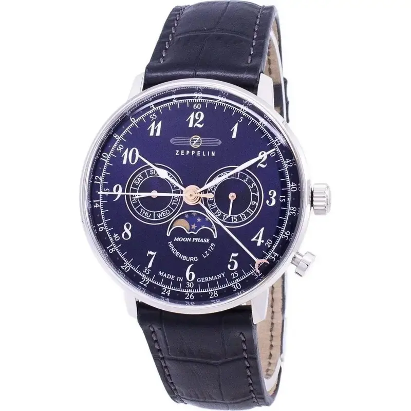 Zeppelin Series LZ 129 Hindenburg Germany Made 7036-3 70363 Men's Watch