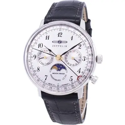 Zeppelin Series LZ 129 Hindenburg Germany Made 7037-1 70371 Men's Watch