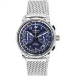 Zeppelin LZ126 Los Angeles Chronograph Stainless Steel Blue Dial Quartz 7614M3 Men's Watch