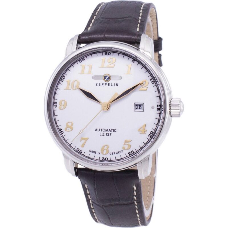 Zeppelin Series Lz127 Graf Germany Made Automatic 7656-1 76561 Men's Watch