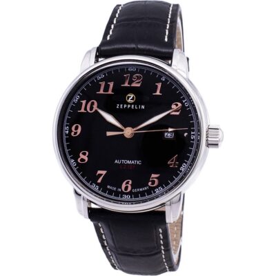 Zeppelin Series Lz127 Graf Automatic Germany Made 7656-2 76562 Men's Watch