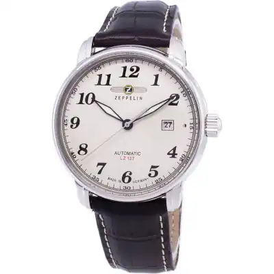 Zeppelin Series LZ127 Graf Automatic Germany Made 7656-5 76565 Men's Watch