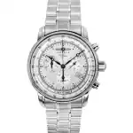 Zeppelin 100 Jahre Chronograph Stainless Steel White Dial Quartz 7680MB1 Men's Watch