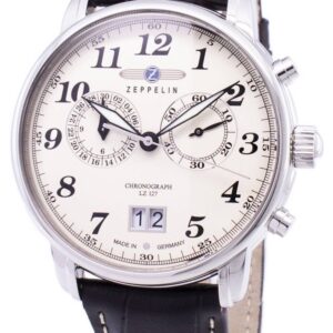Zeppelin Series LZ127 Graf Germany Made 7684-5 76845 Men's Watch