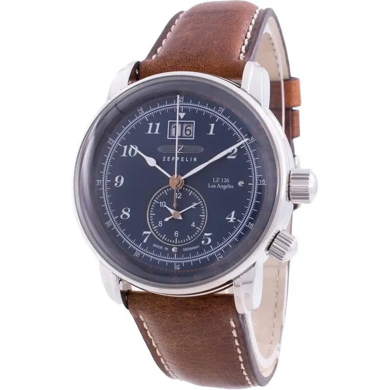 Zeppelin LZ126 Los Angeles 8644-3 86443 Quartz Pulsometer Men's Watch