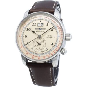 Zeppelin LZ126 Los Angeles 8644-5 86445 Quartz Pulsometer Men's Watch