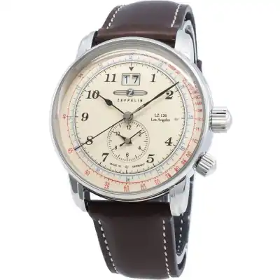 Zeppelin LZ126 Los Angeles 8644-5 86445 Quartz Pulsometer Men's Watch