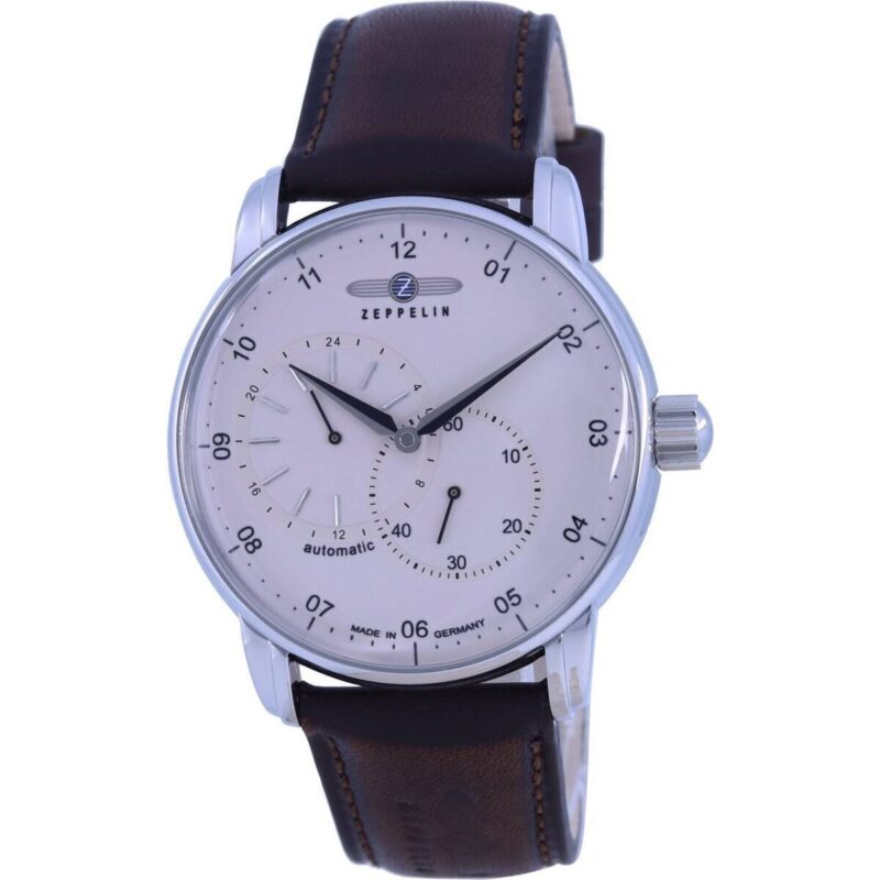 Zeppelin New Captain's Line Beige Dial Automatic 8662-5 86625 Men's Watch