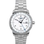 Zeppelin 100 Jahre GMT Stainless Steel Silver Dial Automatic 8666MB1 Men's Watch