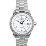 Zeppelin 100 Jahre GMT Stainless Steel Silver Dial Automatic 8666MB1 Men's Watch