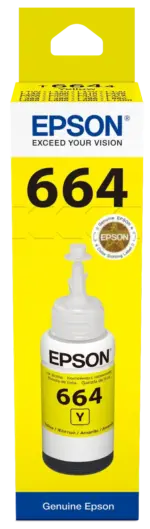 Epson T6644 Ecotank Yellow ink bottle (70ml). 7500 pages @ 5% coverage