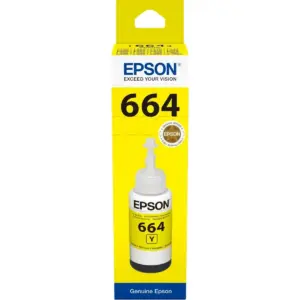 Epson T6644 Ecotank Yellow ink bottle (70ml). 7500 pages @ 5% coverage