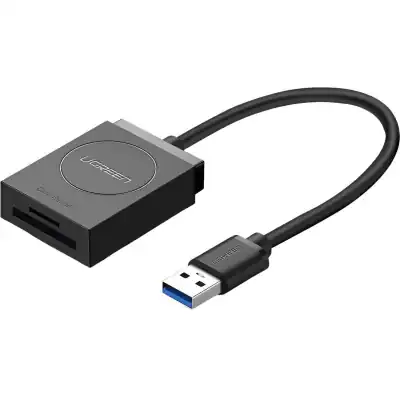 UGREEN USB 3.0 Dual Slot Card Reader for SD/TF Cards – 5Gbps Data Transfer