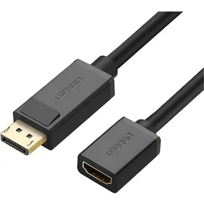UGREEN DisplayPort to HDMI Adapter – 4K@30Hz, Male to Female Converter