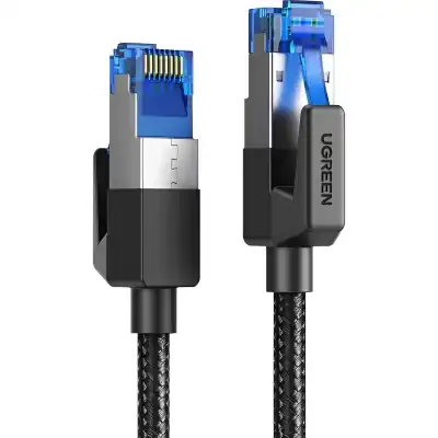 UGREEN Cat8 Nylon Braided Ethernet Cable - 40Gbps with Modular Plugs - 1m