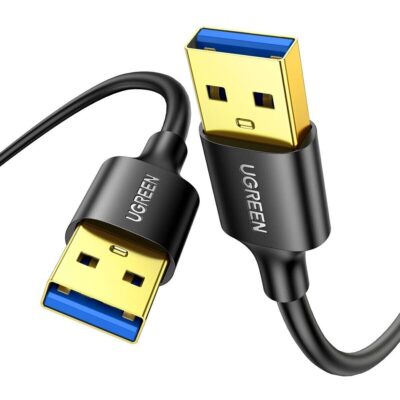 UGREEN USB 3.0 Male to Male Cable, with 5Gbps Data Transfer - 1m