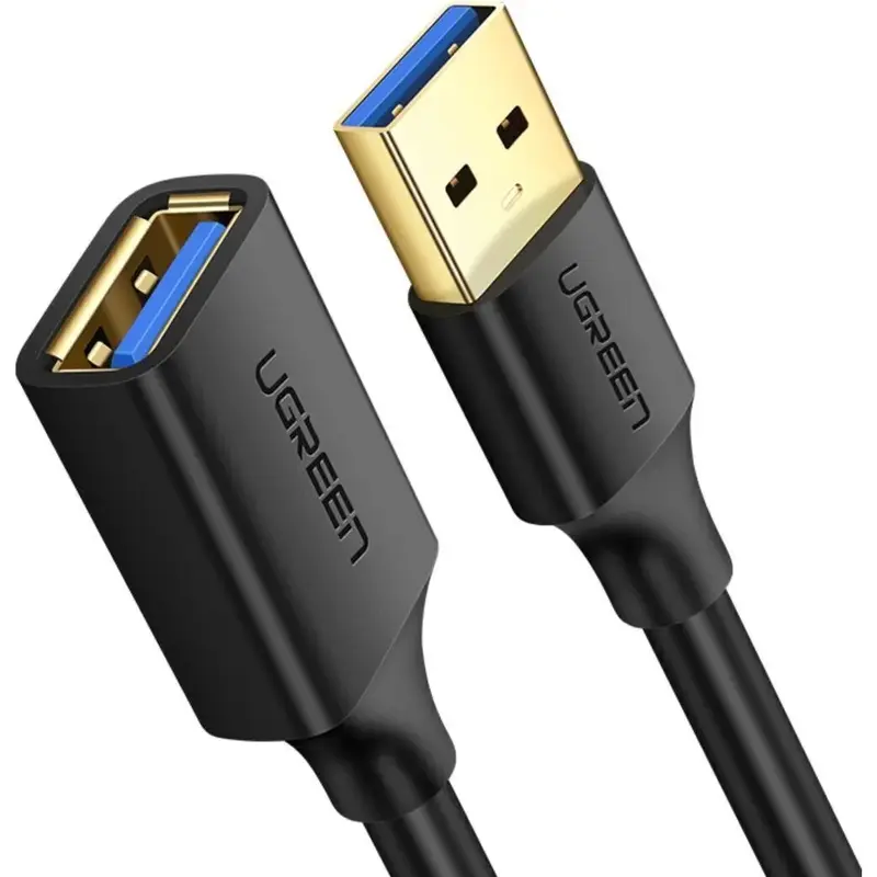 UGREEN USB 3.0 Extension Cable – Male to Female, 5Gbps Data Transfer - 1m