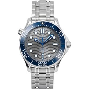 Omega Seamaster Stainless Steel Grey Dial Automatic Diver's 210.30.42.20.06.001 300M Men's Watch