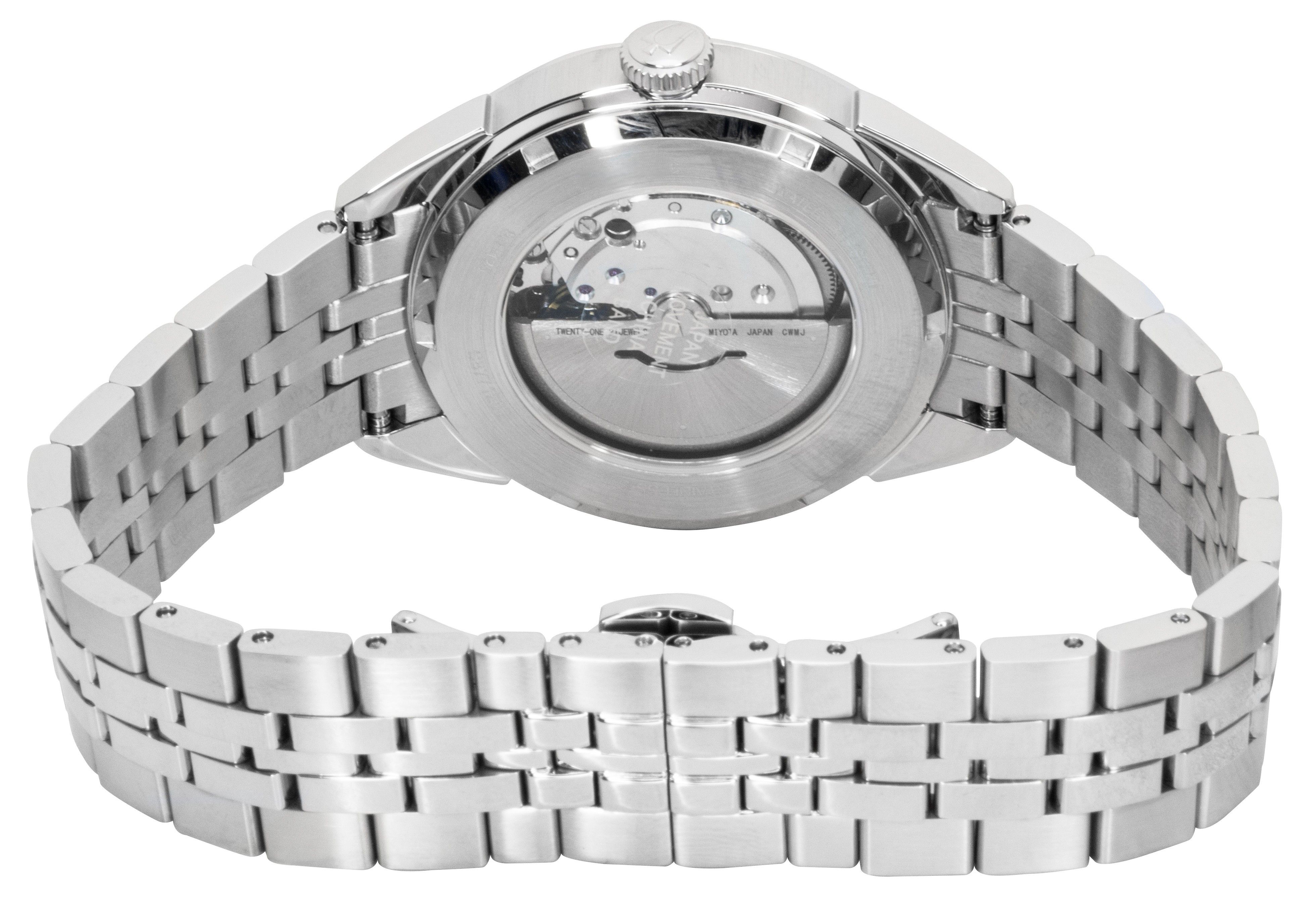 Bulova Sutton Stainless Steel Blue Dial Automatic 96B425 Men’s Watch - 96B425