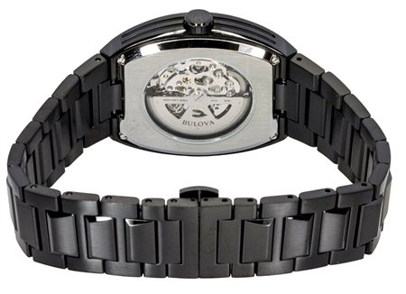 Bulova Maquina Stainless Steel Multicolor Semi-Skeleton Dial Automatic 98A320 Men’s Watch - 98A320