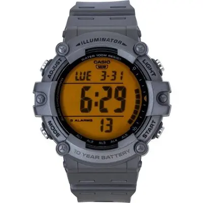 Casio Multifunctional Digital Resin Strap Quartz AE-1500WHC-8AV 100M Men's Watch