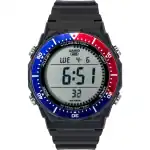 Casio Multifunctional Digital Resin Strap Pepsi Bezel Quartz AE-1700H-1A2V 100M Men's Watch