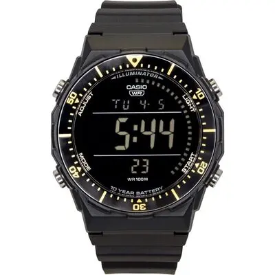 Casio Multifunctional Digital Resin Strap Quartz AE-1700H-1BV 100M Men's Watch
