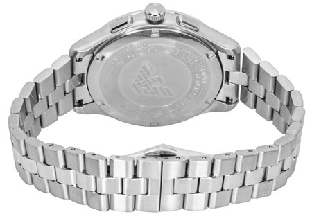 Emporio Armani Chronograph Stainless Steel Black Dial Quartz AR11691 Men’s Watch - AR11691