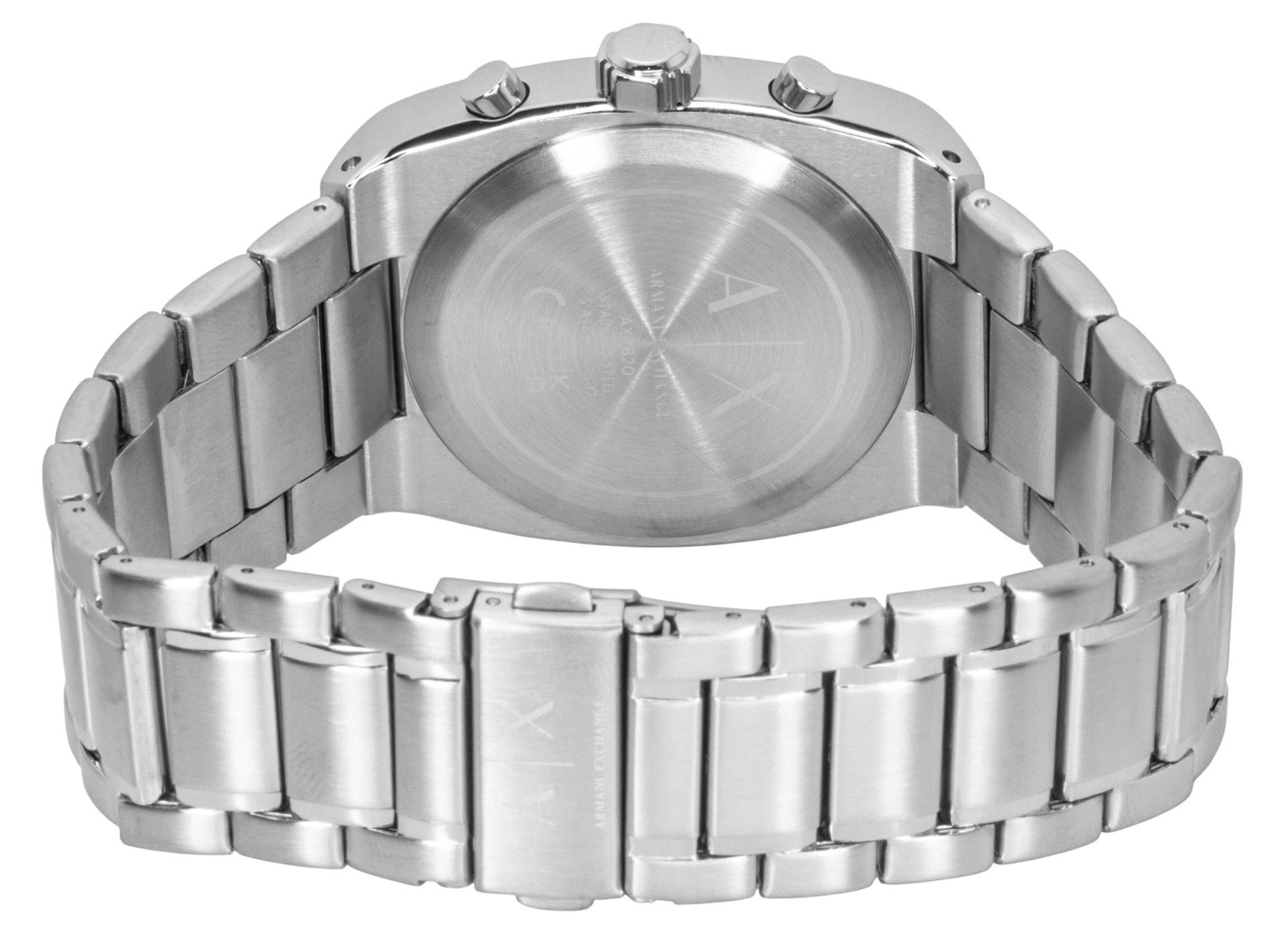 Armani Exchange Oliver Chronograph Stainless Steel Grey Dial Quartz AX2820 Men’s Watch - AX2820