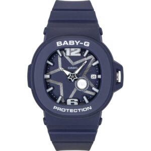 Casio Baby-G Analog Resin Blue Dial Quartz BGA-10D-2A1 100M Women's Watch