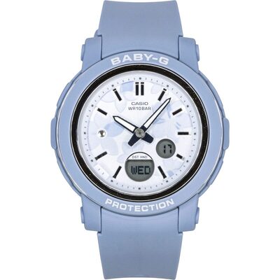 Casio Baby-G Analog Digital Resin Strap Multicolor Dial Quartz BGA-290FL-2A 100M Women's Watch