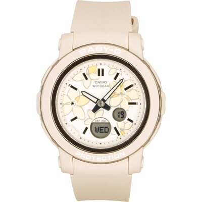 Casio Baby-G Analog Digital Resin Strap Multicolor Dial Quartz BGA-290FL-4A 100M Women's Watch