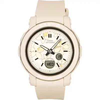 Casio Baby-G Analog Digital Resin Strap Multicolor Dial Quartz BGA-290FL-4A 100M Women's Watch