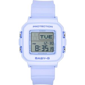 Casio Baby-G Plus Digital Resin Strap Quartz BGD-10KH-2B 100M Women's Watch With Special Holder