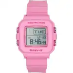 Casio Baby-G Digital Pink Resin Strap Quartz BGD-10KH-4 100M Women's Watch